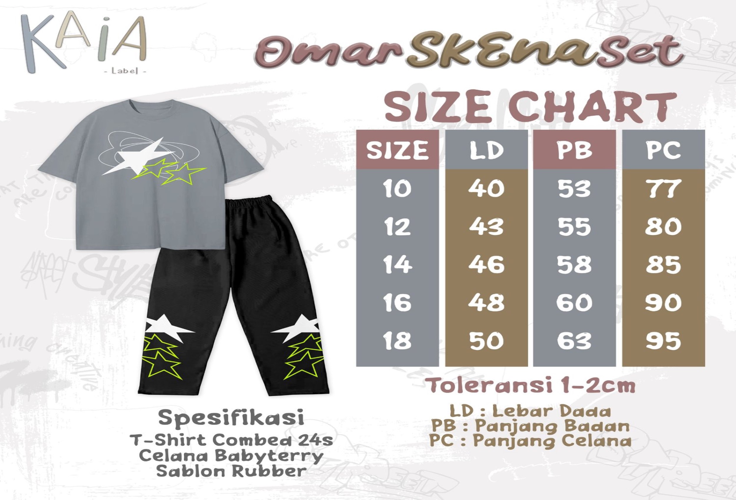 Omara skena set